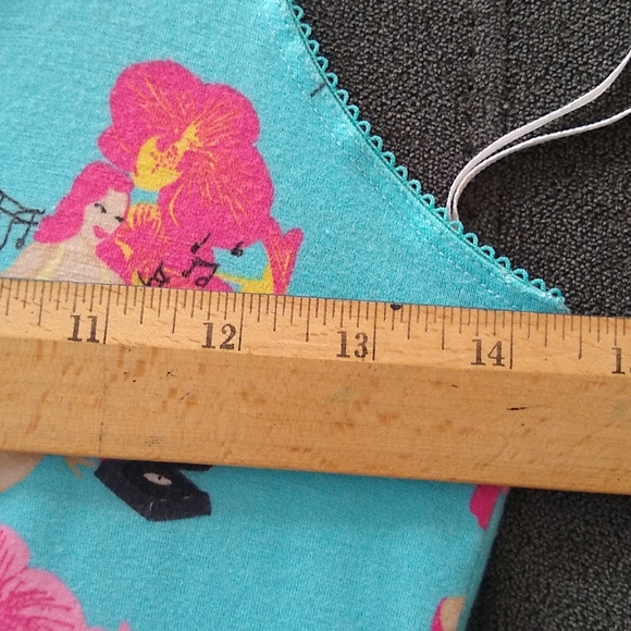 NWOT H & M Blue Halter tank top Size XS - Picture 6 of 11